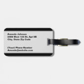 ラブラマ最高のズ ラゲッジタグ (裏面横)