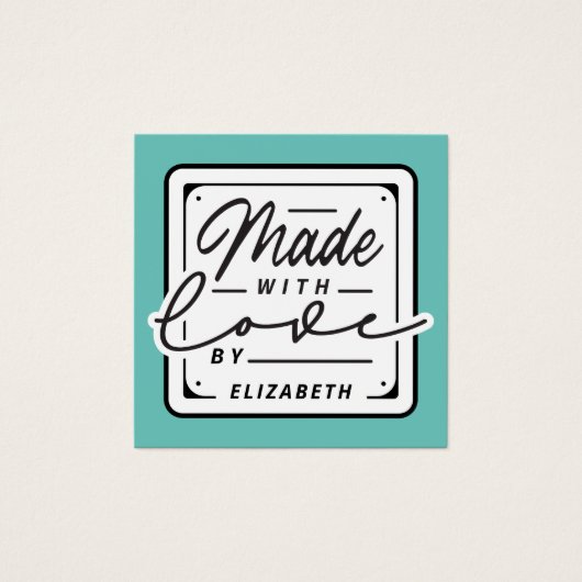 ラブラモダンベルカードで作る (正面)