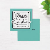 ラブラモダンベルカードで作る (デスク)