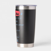 ラブラローおもしろいラブラドールラブラドールアイディアラボラバー 保温保冷タンブラー (左面)