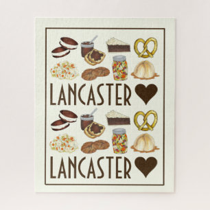 ラブランカスターPAペンシルバニアオランダアミッシュフーズ ジグソーパズル