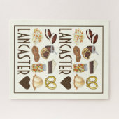 ラブランカスターPAペンシルバニアオランダアミッシュフーズ ジグソーパズル (横)