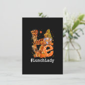 ラブランチレディーサンクスギビングヒョウ格言パイウォム 招待状 (スタンド正面)