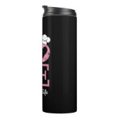 ラブランチレディーライフおもしろいヴァレンティーンズデイギフト タンブラー (回転右)