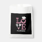 ラブランチレディーライフおもしろいヴァレンティーンズデイギフト フェイバーバッグ (正面)