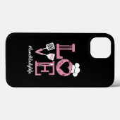 ラブランチレディーライフおもしろいヴァレンティーンズデイギフト Case-Mate iPhoneケース (裏面 (横))