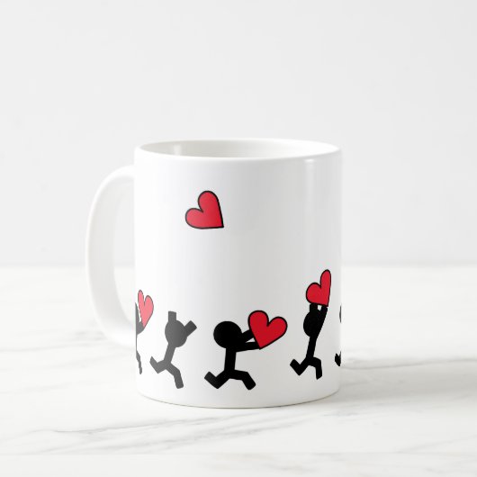 ラブランナー コーヒーマグカップ (正面左)