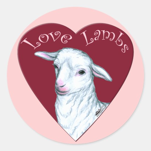 ラブランブ ラウンドシール (正面)