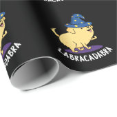 ラブラ – カダブラおもしろいラブラドールドッグプンダークBG ラッピングペーパー (ロールコーナー)