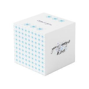 ラブリアーガイル柄のー フォトキューブ