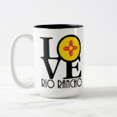 ラブリオランチョニューメキシコ15oz ツートーンマグカップ (左)