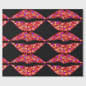 ラブリップラッピング紙 ラッピングペーパー (フラット)