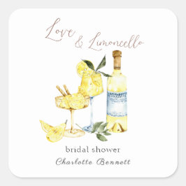ラブリモンチェロカクテルブライダルシャワー スクエアシール