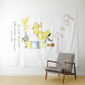 ラブリモンチェロカクテルブライダルシャワー タペストリー (インサイチュ(横))