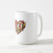 ラブリリ コーヒーマグカップ (正面右)