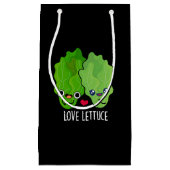 ラブリレタスおもしろいビーゲプン スモールペーパーバッグ (正面)