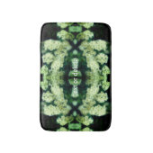 ラブリングワイルドホワイトローズパーソナライズされた抽象芸術 バスマット (正面縦)