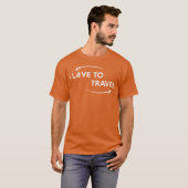 ラブリーが大好きで面白い Tシャツ (正面フル)