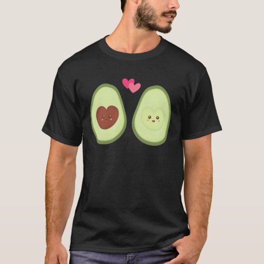 ラブリーなアボカドのギフト Tシャツ (正面)