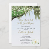 ラブリーなシャワーパーティーの招待状 ウェディングシャワー 招待状 (正面/裏面)