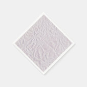 ラブリーなラベンダーのナプキンに、しわくちゃのデザイン スタンダードカクテルナプキン (角)