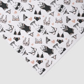 ラブリーなランジェリー柄のティッシュペーパー 薄葉紙 (詳細)