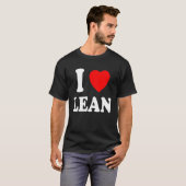 ラブリーな恋するリーンスタイル Tシャツ (正面フル)