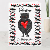 ラブリーな私のバレンタインカード カード (正面)