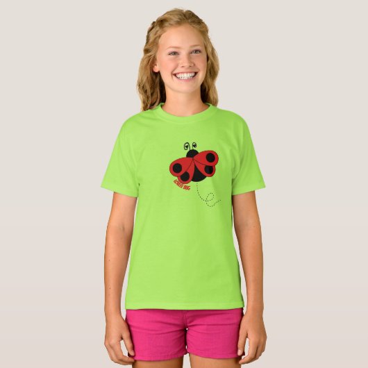 ラブリーな虫 Tシャツ (正面フル)