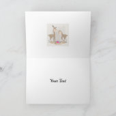 ラブリーな鹿の恋愛 カード (内部)