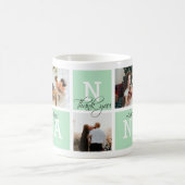 ラブリーアクセブティナニー5フォトライトグリーン コーヒーマグカップ (中央)