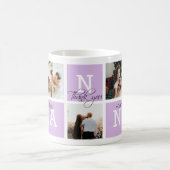ラブリーアクセブティナニー5フォトライトパープル コーヒーマグカップ (中央)