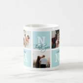 ラブリーアクセブティナニー5フォトライトブルー コーヒーマグカップ (中央)