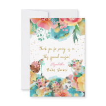 ラブリーアニマルフラワー開花ベビーガールシャワー