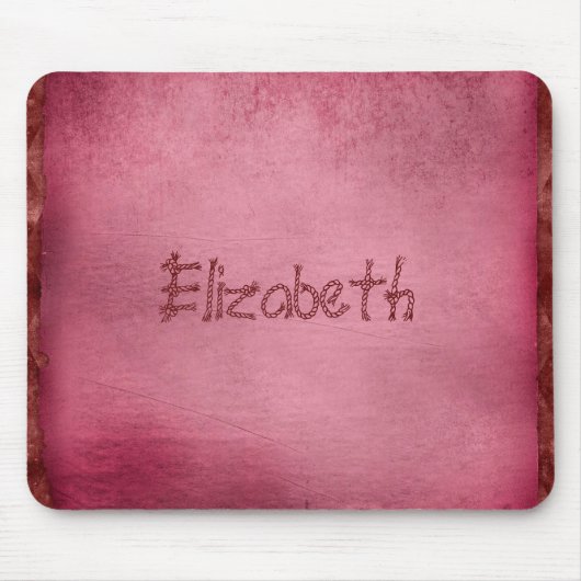 ラブリーアンドクリエイティブパープル マウスパッド (正面)