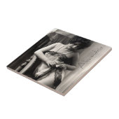 ラブリーインレースセクシーウーマンランジェリーヴィンテージピンアップ タイル (側面)