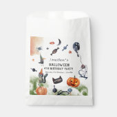ラブリーウォータカラー子供の誕生日ハロウィーン フェイバーバッグ (正面)
