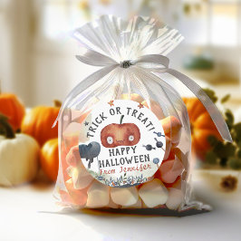 ラブリーウォータカラー子供の誕生日ハロウィーン ラウンドシール