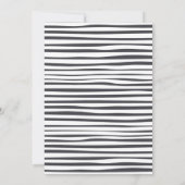 ラブリーウォータカラー子供の誕生日ハロウィーン 招待状 (裏面)