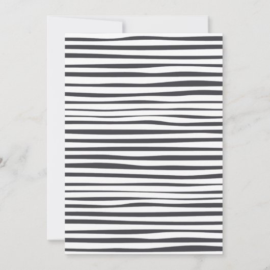 ラブリーウォータカラー子供の誕生日ハロウィーン 招待状 (裏面)