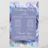 ラブリーウォーターカラーバラ (裏面)