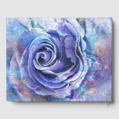 ラブリーウォーターカラーバラ ゲストブック (裏面)