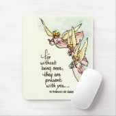 ラブリーエンジェルとことわざの心地よいスケッチ マウスパッド (マウス)