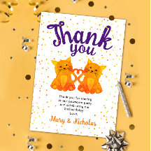 ラブリーオレンジツインキットン紙吹雪パーティーありがとう