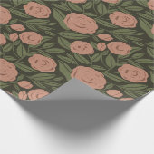ラブリーカメリアスラッピング紙 ラッピングペーパー (角)