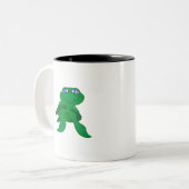 ラブリーカメ ツートーンマグカップ (正面左)