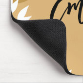 ラブリーカラフル抽象芸術モノグラムカラーマッチング マウスパッド (コーナー)