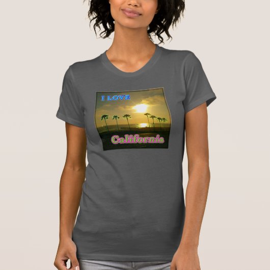 "ラブリーカリフォルニア 2" Tシャツ (正面)