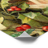 ラブリーカードクリスマスガール, 1897 ポスター (角)