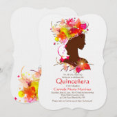 ラブリーガールキンセアニェラ招待状 招待状 (正面/裏面)